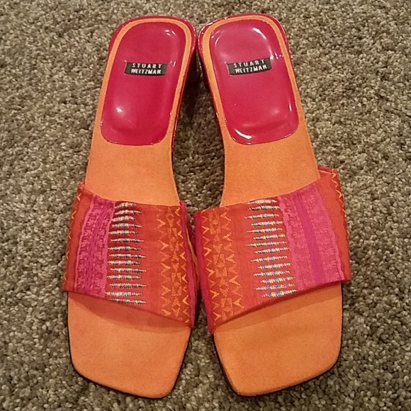 Size 8 AAAA Stuart Weitzman sandal - Picture 1 of 6